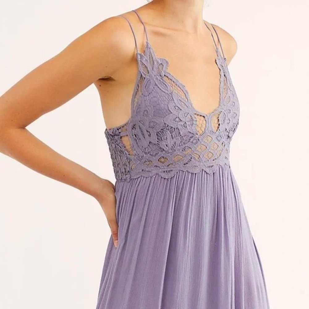 Free People Adella Maxi Slip Dress